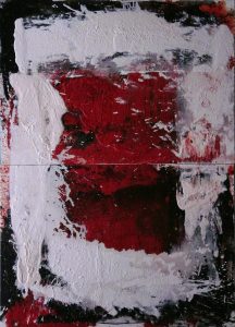 575 - 2023 - Mixed technique on canvas - 228 X 164 cm.
