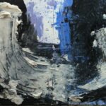 585 - Technique mélangée sur toile 100 x 160 cm. 2026