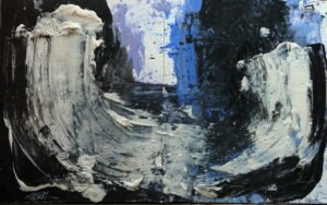 585 - Tècnica mixta sobre llenç 100 x 160 cm. 2026